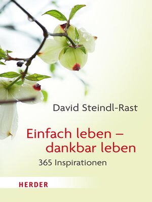 cover image of Einfach leben--dankbar leben